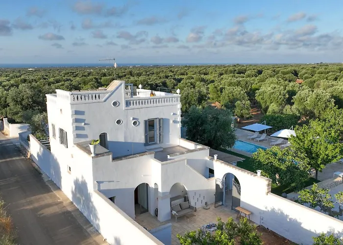 빌라 Masseria Artemisia 오스투니